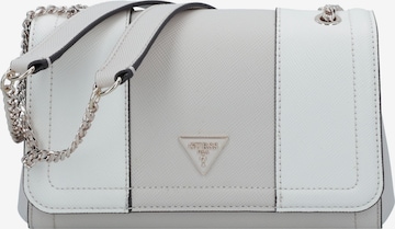 Sac bandoulière 'Noelle II' GUESS en blanc : devant