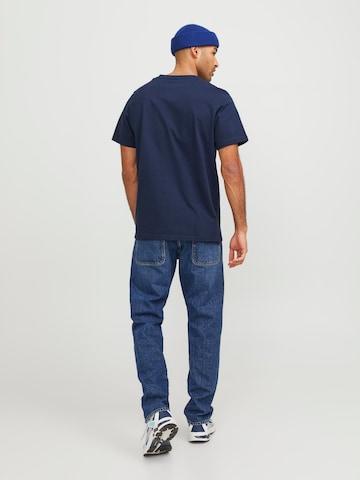 JACK & JONES Tričko 'Road' – modrá