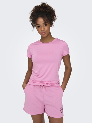 ONLY PLAY Funktionsbluse 'ONPCARMEN' i pink