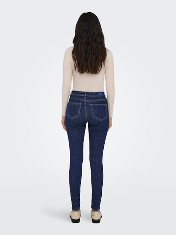 Only Tall Skinny Jeans 'Wauw' in Blauw