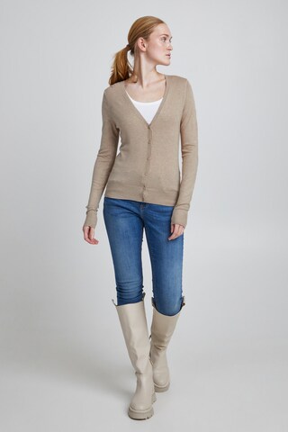 b.young Knit Cardigan 'BYMMPIMBA' in Beige