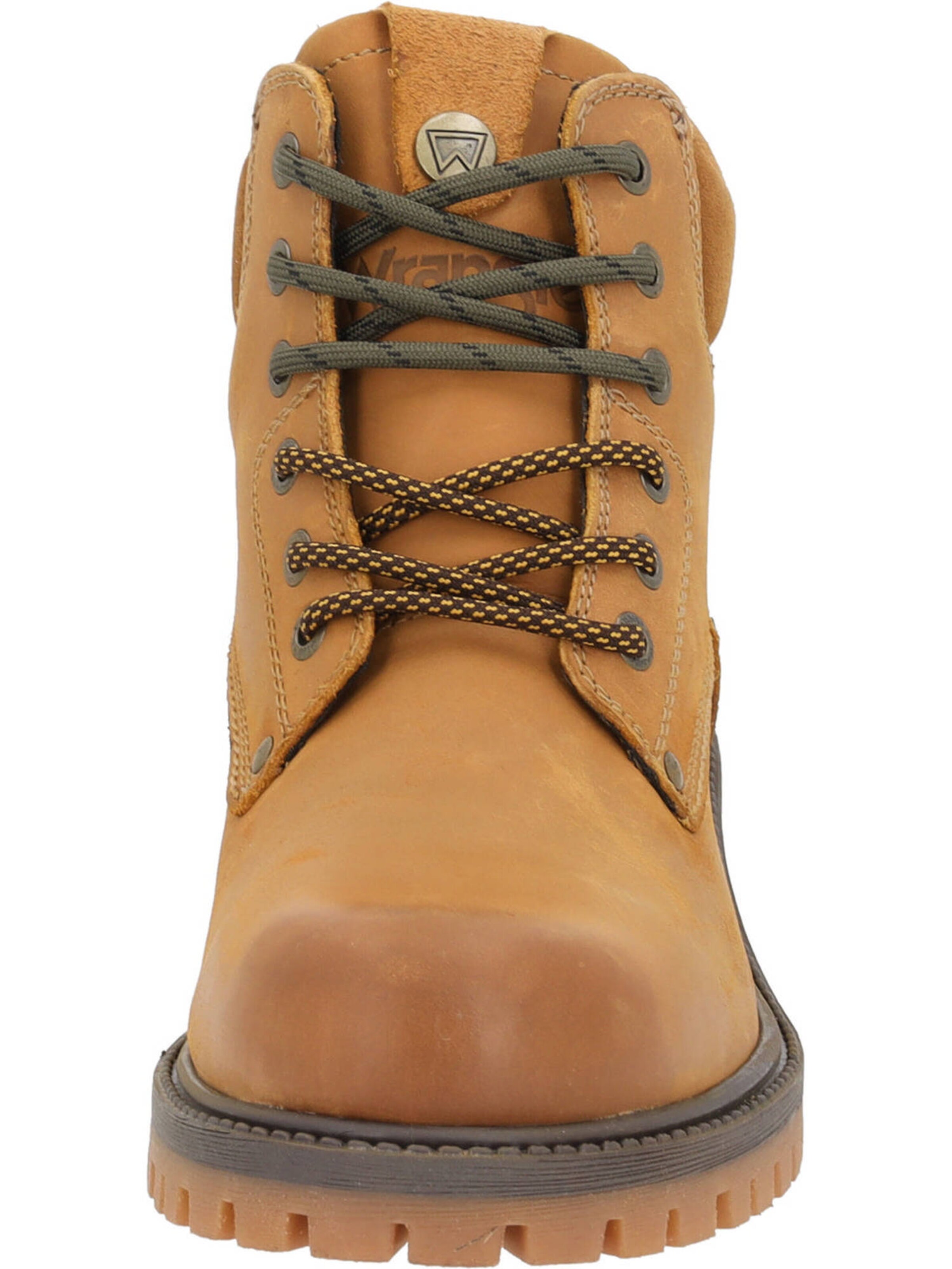 WRANGLER Lace-Up Boots 'Yuma WM32000A' in Yellow