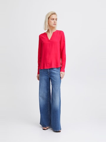 ICHI Blouse in Pink