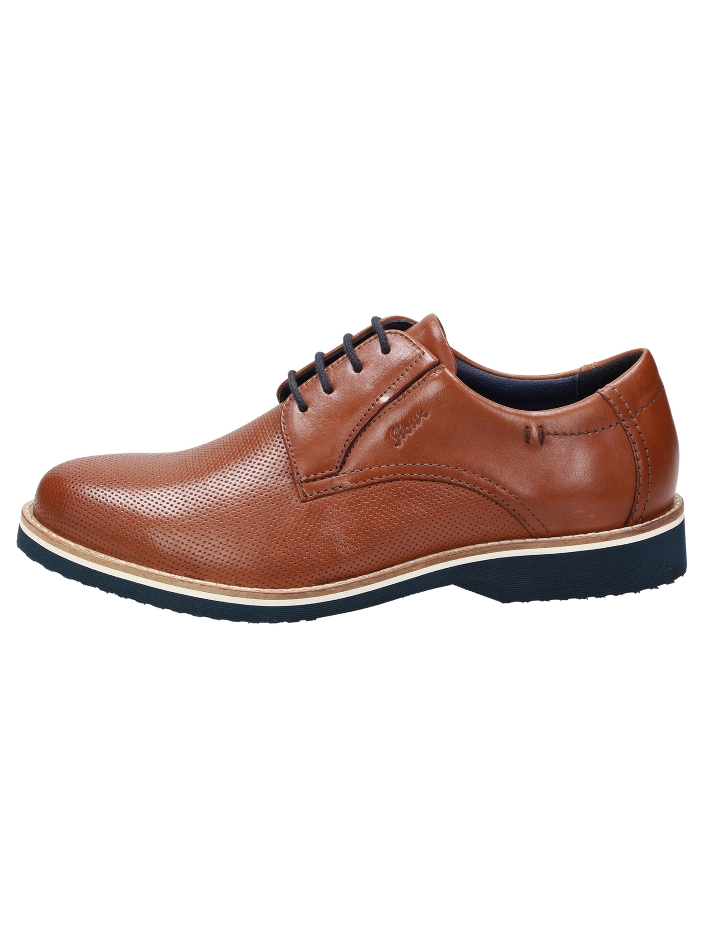 SIOUX Lace-up shoe in Brown: front