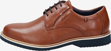 SIOUX Lace-Up Shoes in Brown: front