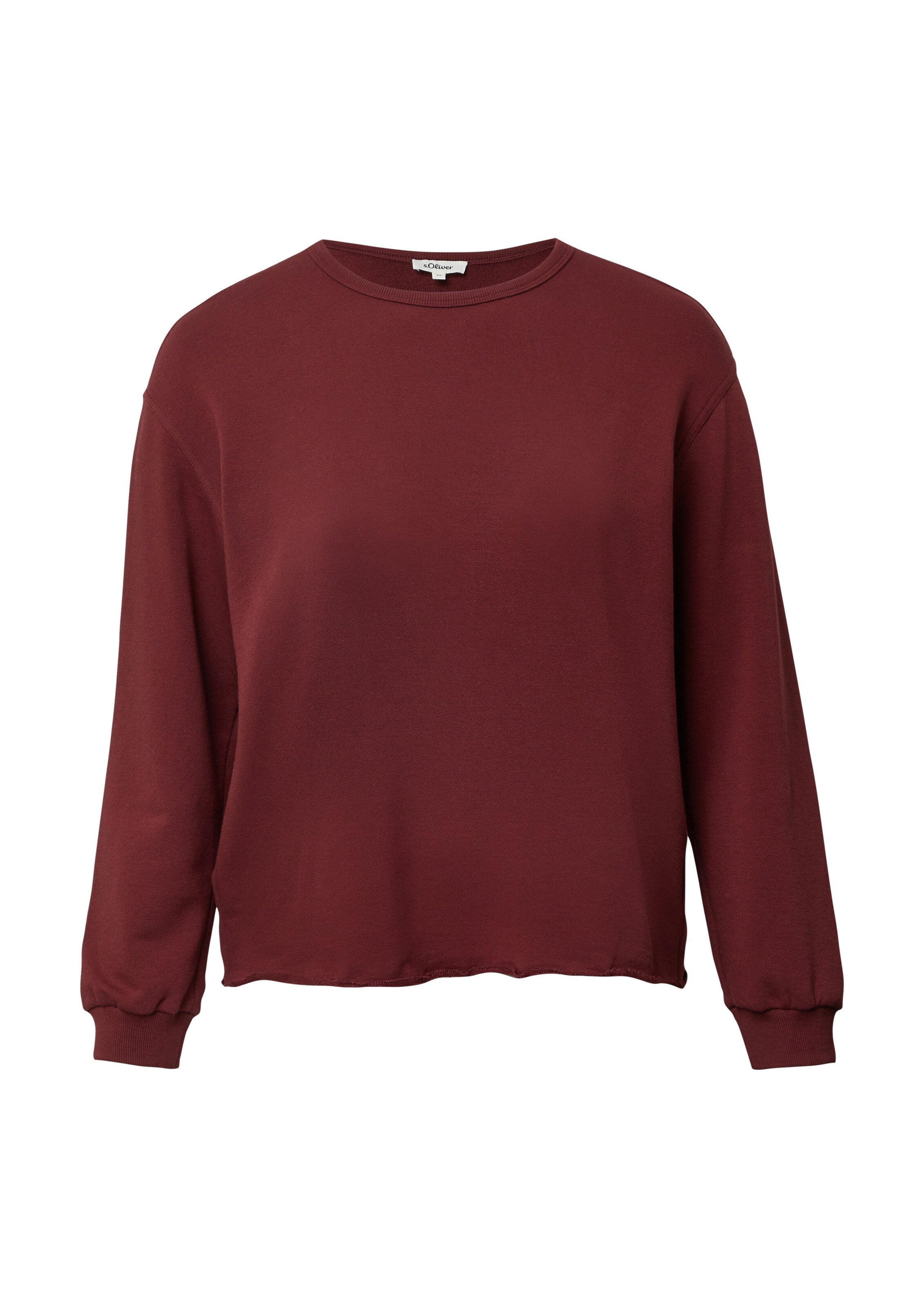 Sweat-shirt s.Oliver en rouge : devant