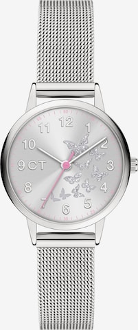 Cool Time Watch in Silver: front