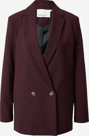 KAREN BY SIMONSEN - Blazer 'Fydney' em roxo: frente