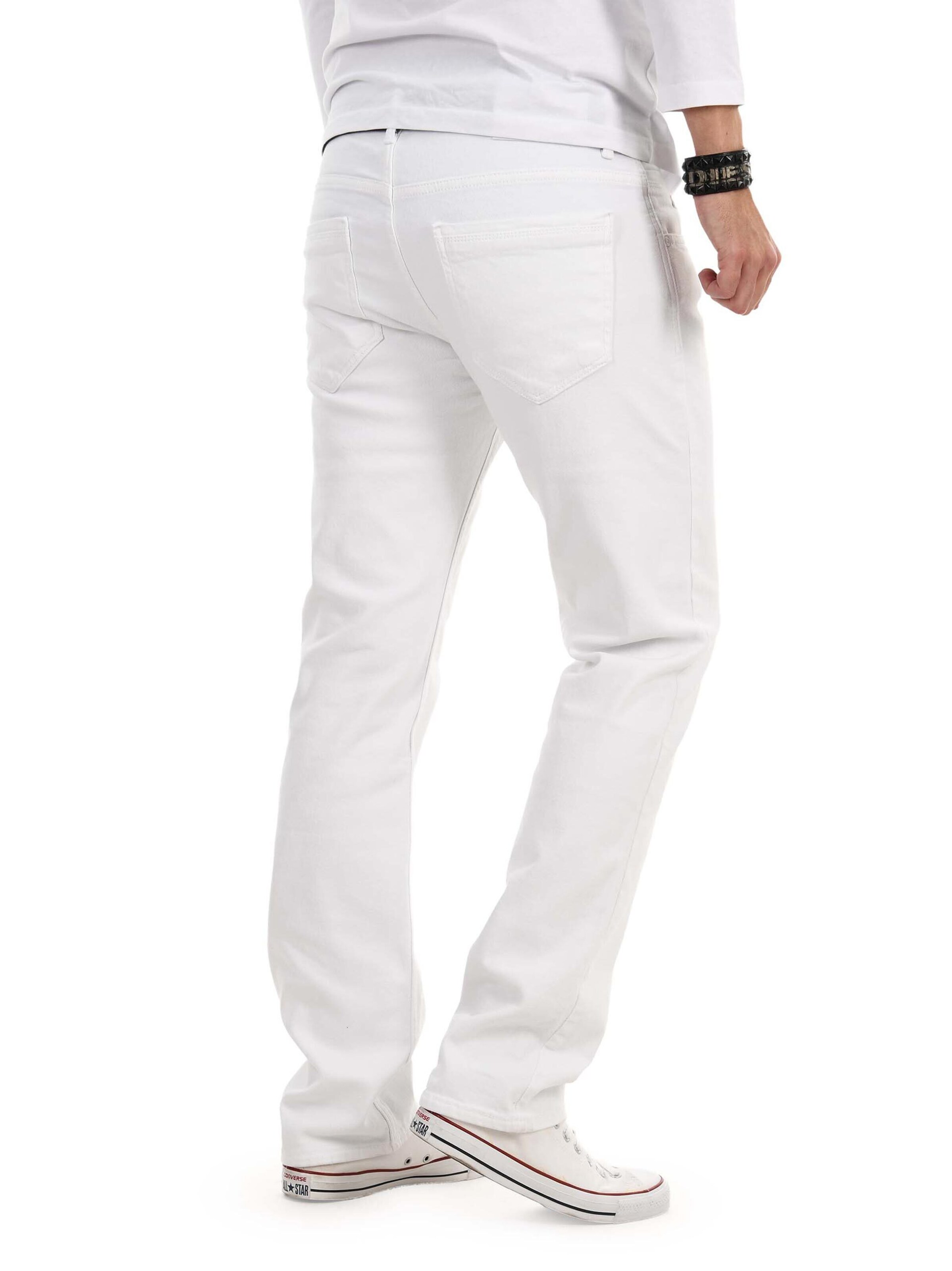 Alessandro Salvarini Regular Jeans in White