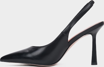 Estro Pumps '14-321' i svart: framsida