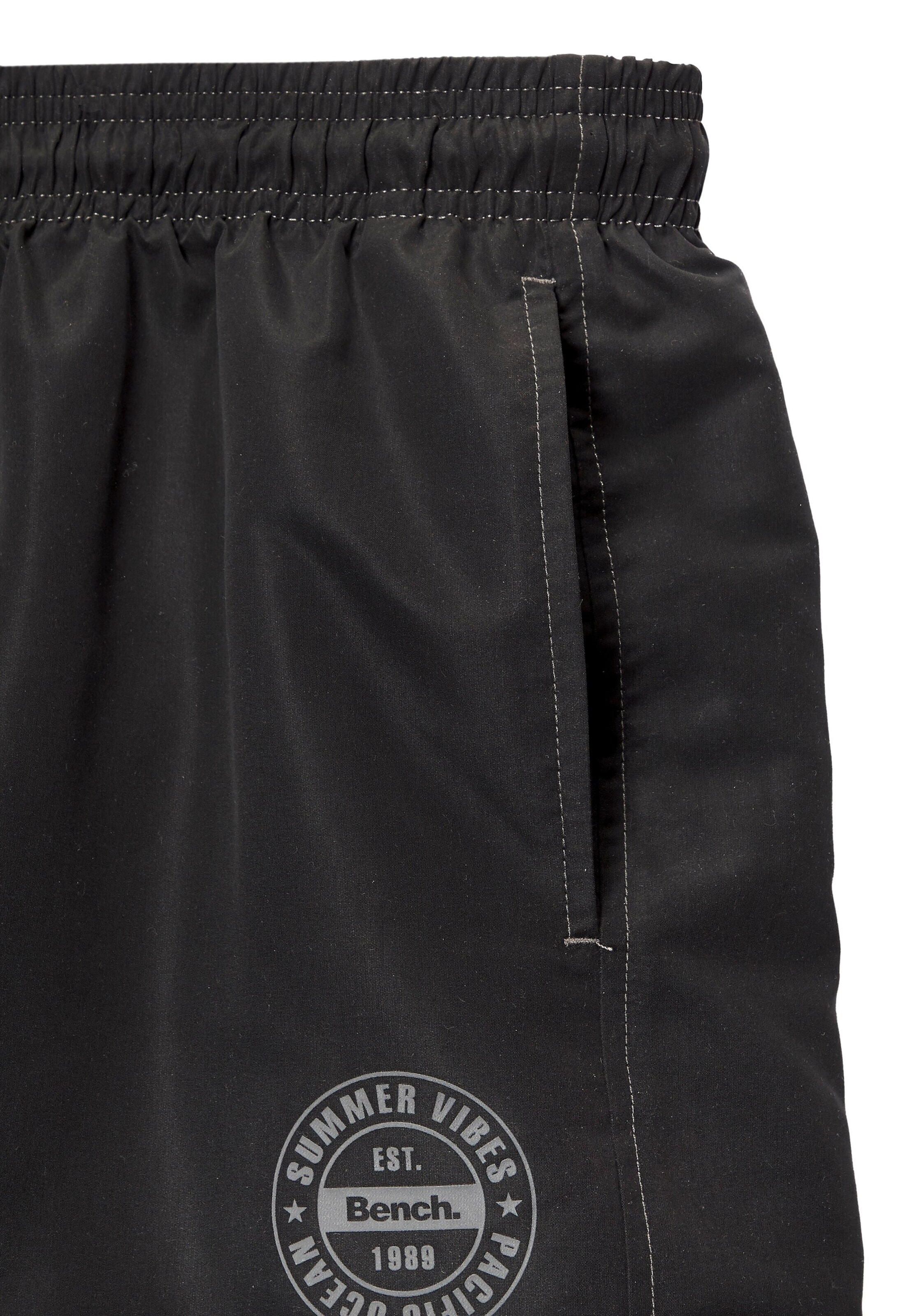 BENCH Board Shorts in Black
