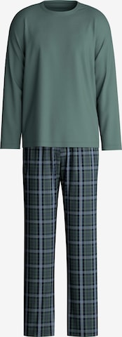 CALIDA Pyjama lang 'Relax Streamline' in Grau: Vorderseite