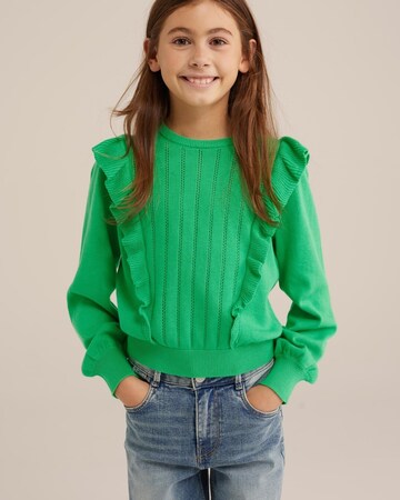 Pullover di WE Fashion in verde: frontale