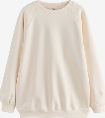 Next Sweatshirt in Beige: voorkant