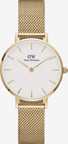 Daniel Wellington Analógové hodinky 'Petite' - Zlatá: predná strana