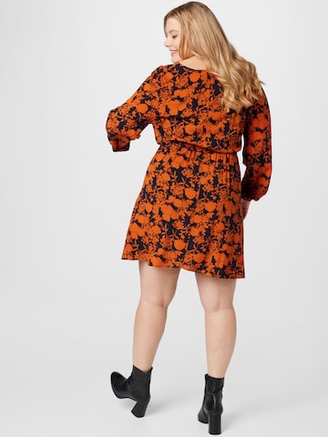 ABOUT YOU Curvy Dress 'Miriam' in Orange