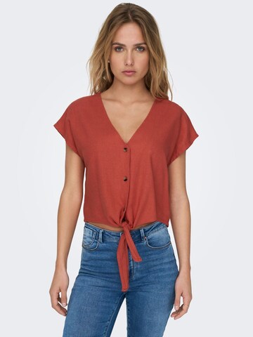 JDY Blouse 'SAY' in Red: front