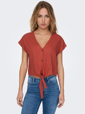 JDY - Blusa 'SAY' en rojo: frente