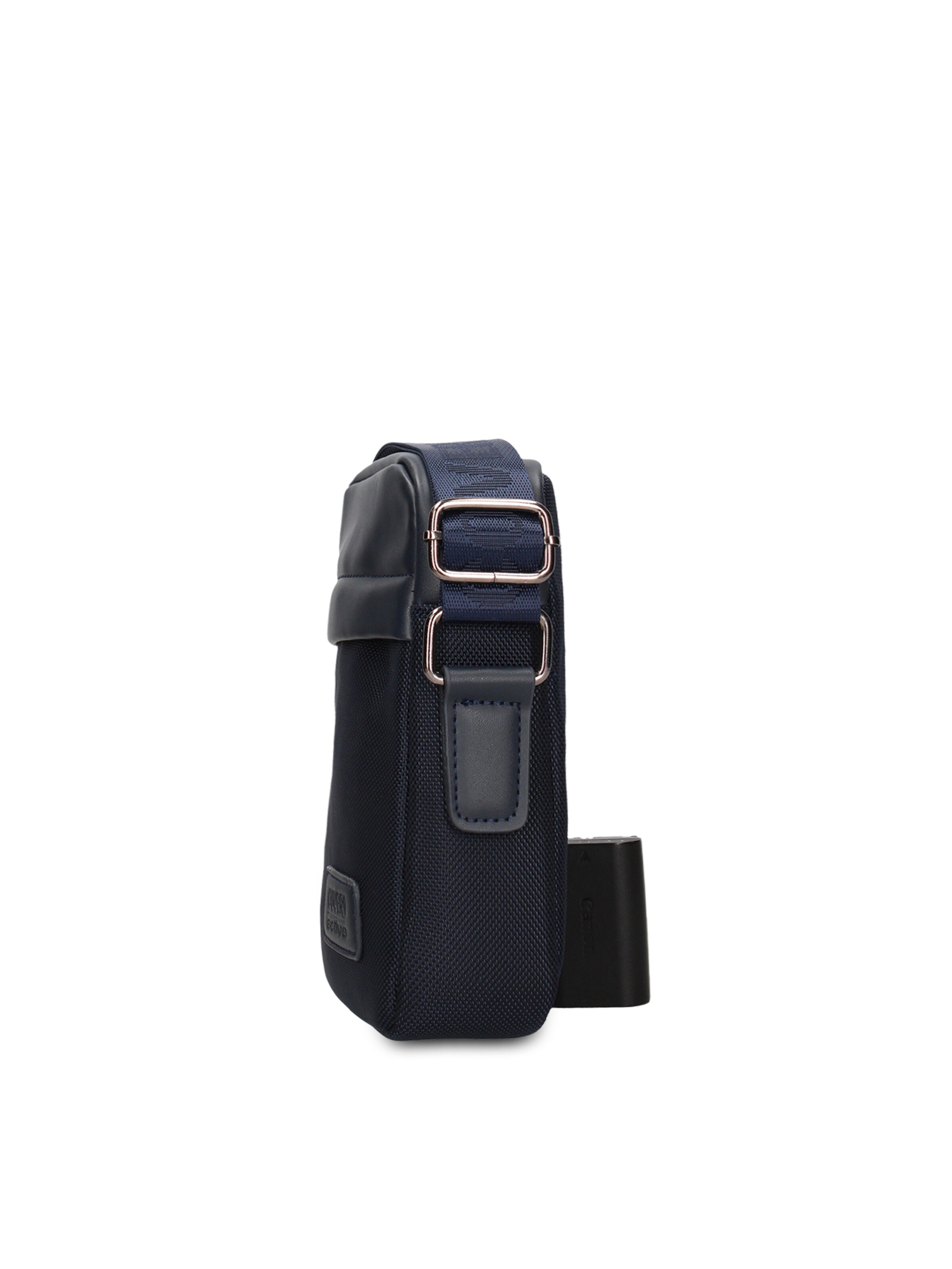 Borsa a tracolla 'Borsa a Tracolla Uomo Vegan Leather con Zip' di Coveri Collection in blu