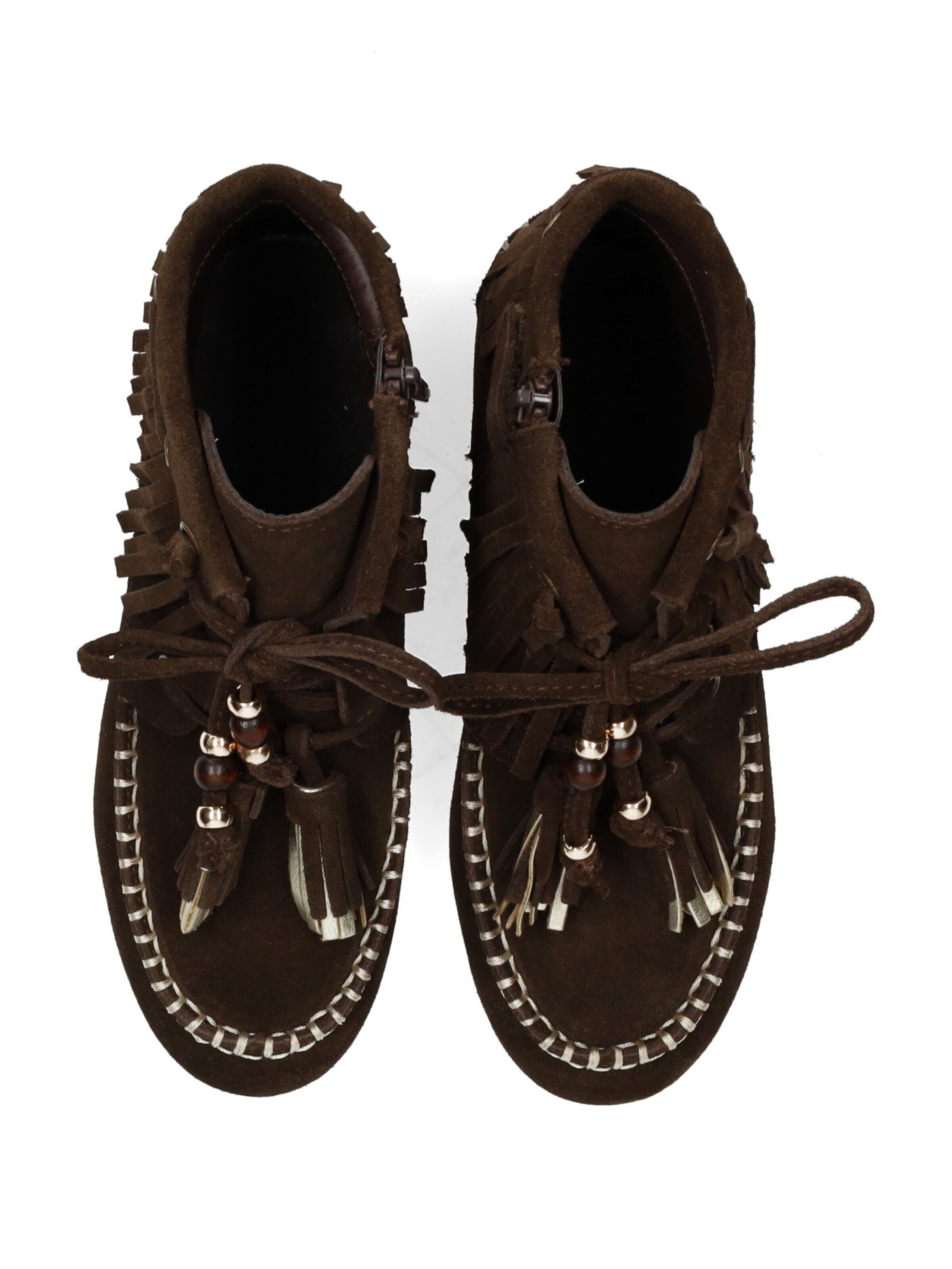 Bottes 'Poelman BALOU Mädchen-Stiefeletten' Poelman en marron