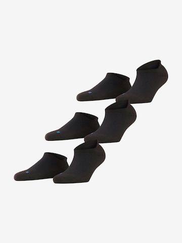 FALKE Sukat 'Cool Kick' värissä musta: etupuoli