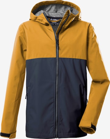 KILLTEC Outdoor jacket in Yellow: front