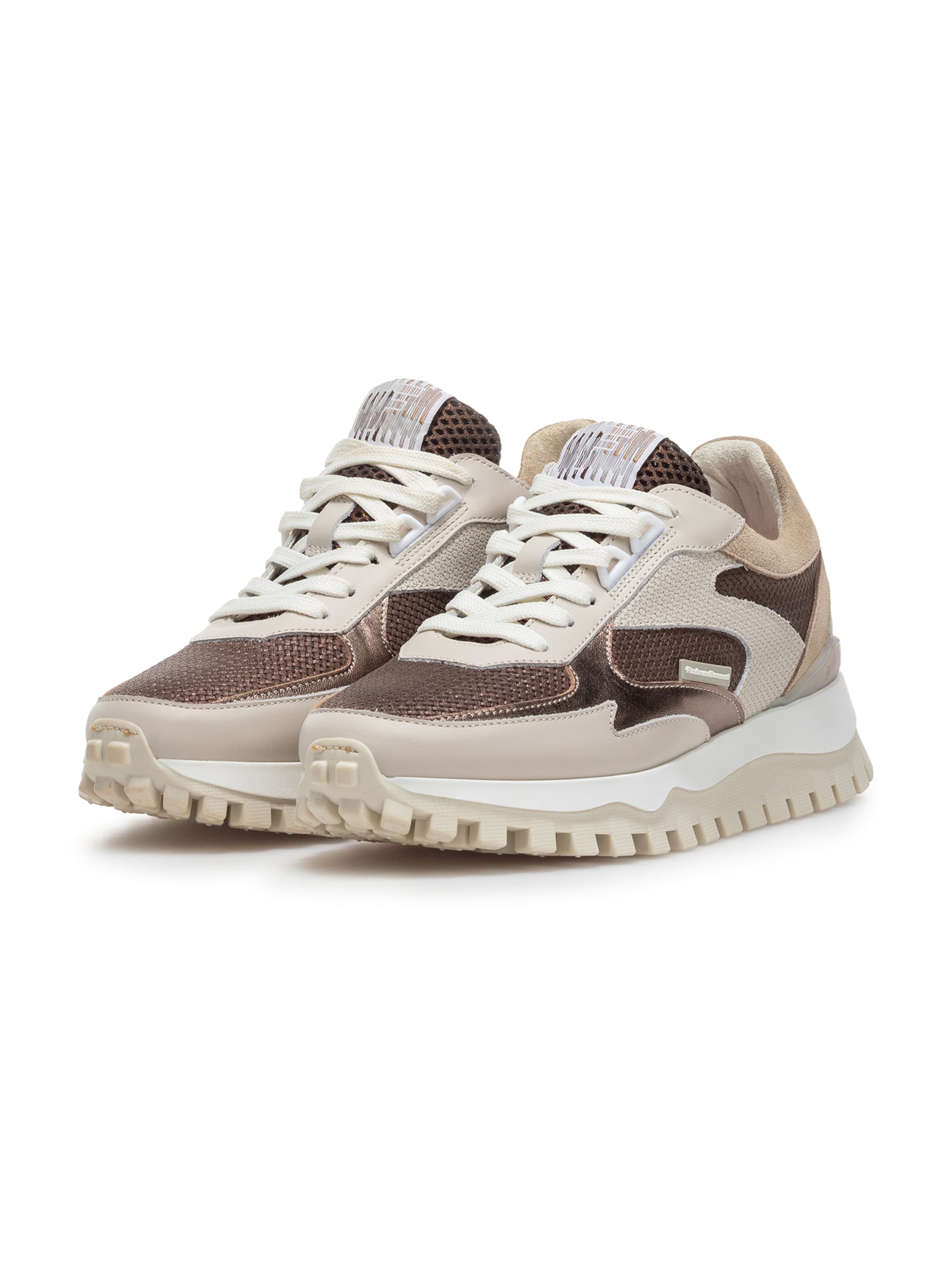 Floris van Bommel Sneakers laag 'Grommi 03' in Bruin