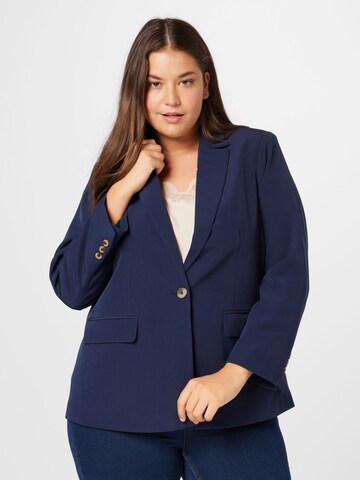 EVOKED Blazer 'VIIVY' in Blue: front