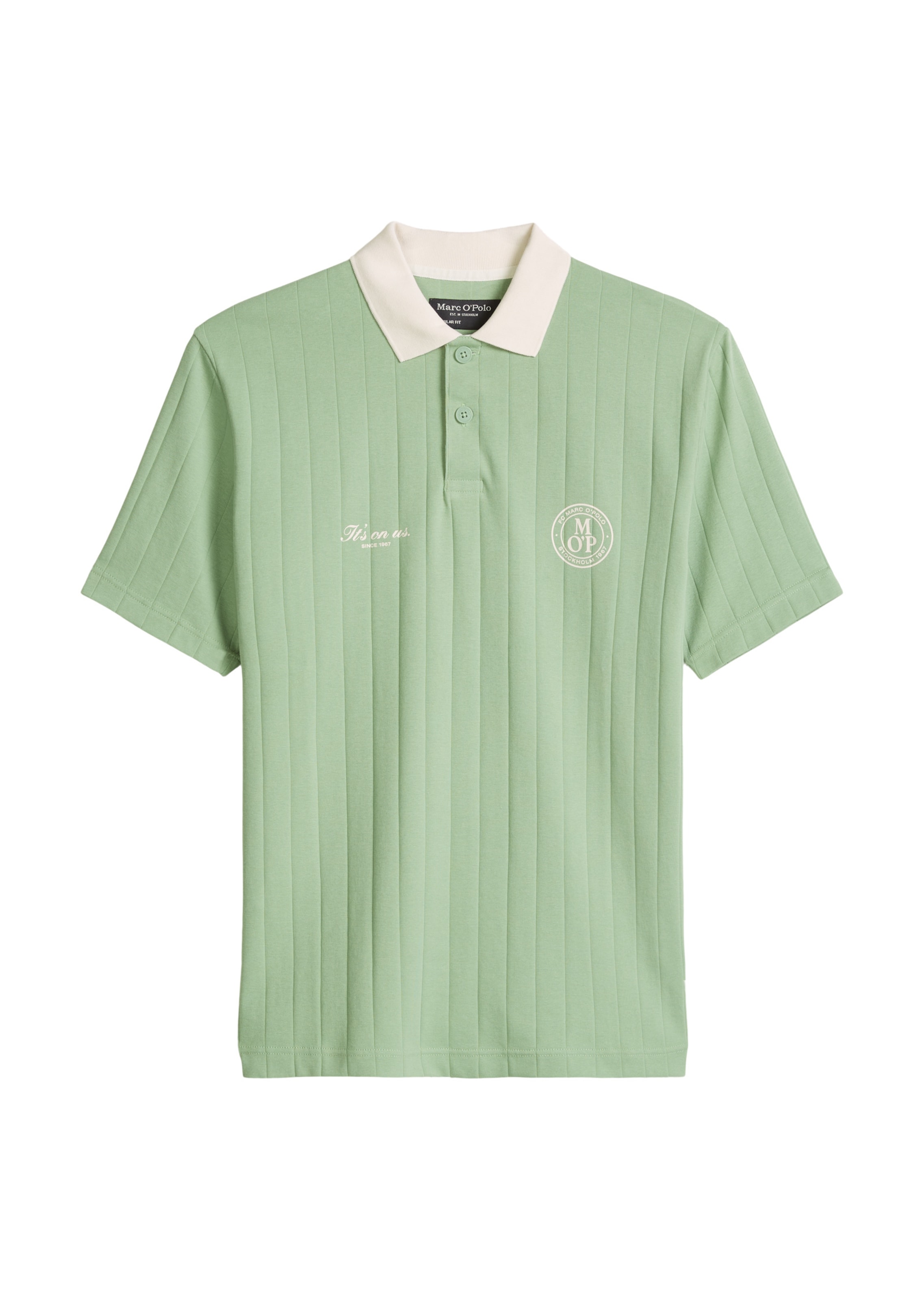 Marc O'Polo Shirt in Grün: Vorderseite