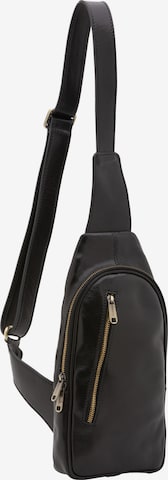 Borsa a tracolla di Viola Castellani in nero: frontale