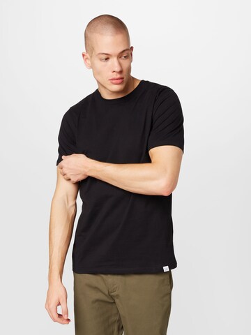 NORSE PROJECTS Shirt 'Niels' in Zwart: voorkant