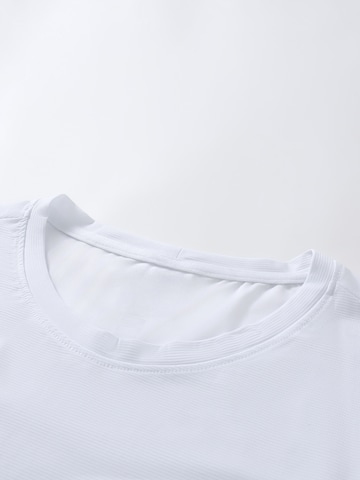 YOUTHUP Funktionsshirt 'Lichtschein'‌‌‌‌‌‌‌‌‌ in Weiß