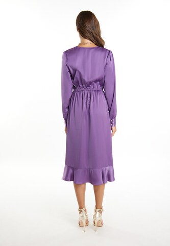 Robe de cocktail faina en violet