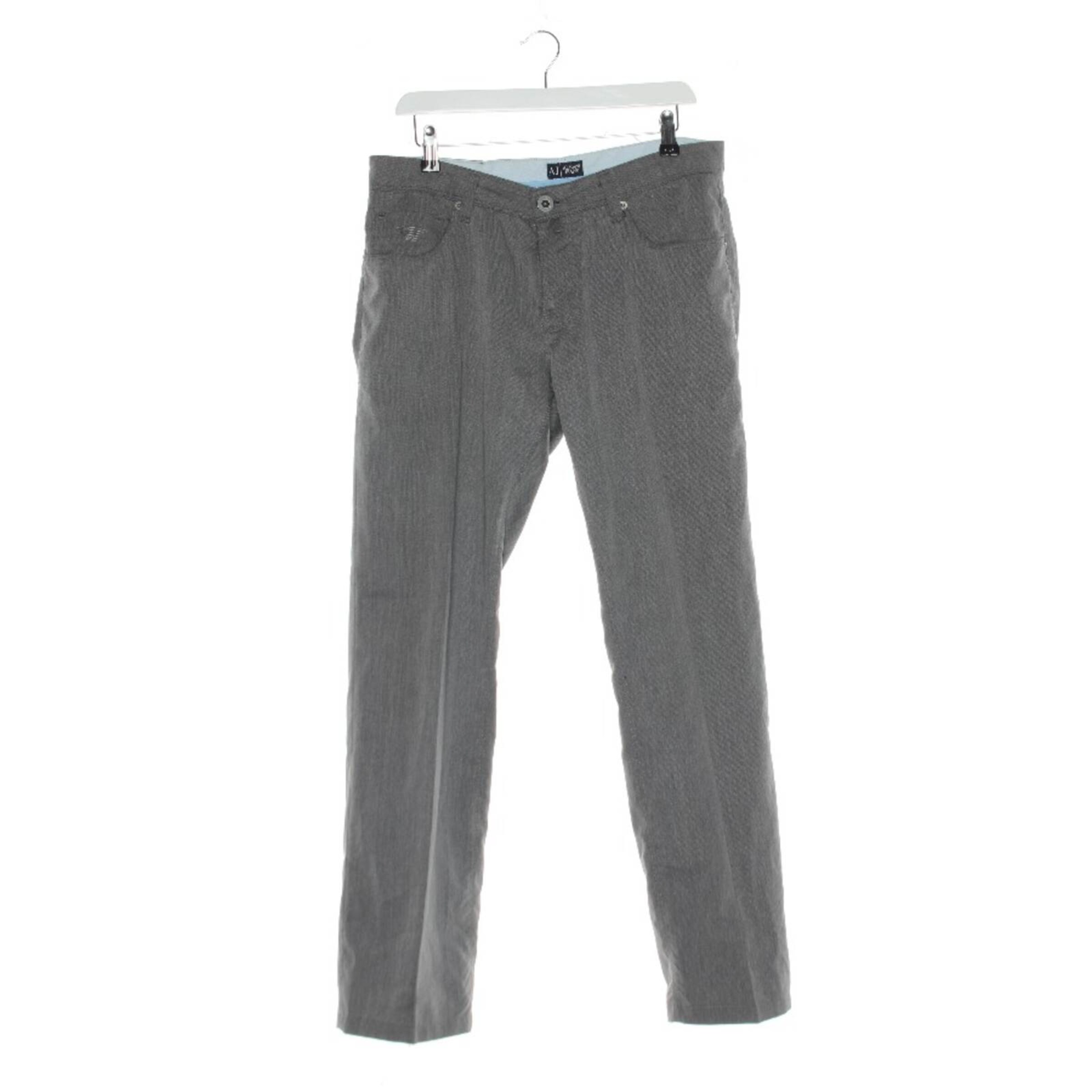 ARMANI Hose 33 in Grau: Vorderseite