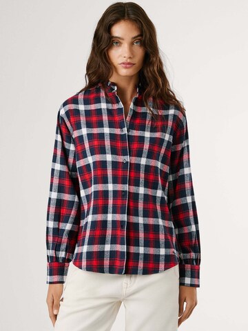 Chemisier 'Miya' Pepe Jeans en rouge : devant