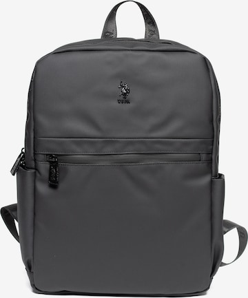 U.S. POLO ASSN. Backpack in Black: front
