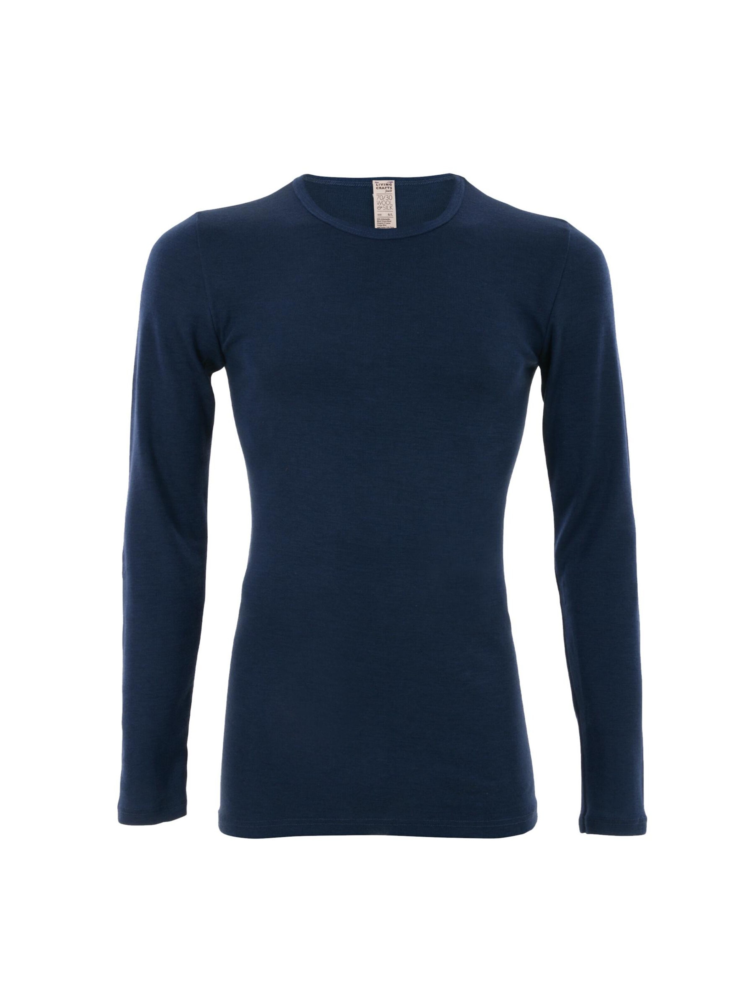 Living Crafts Undershirt 'HARVEY' in Blue: front