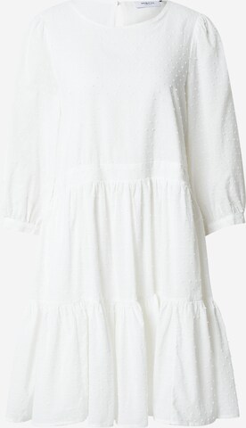 Robe 'Stacia' MSCH COPENHAGEN en beige : devant