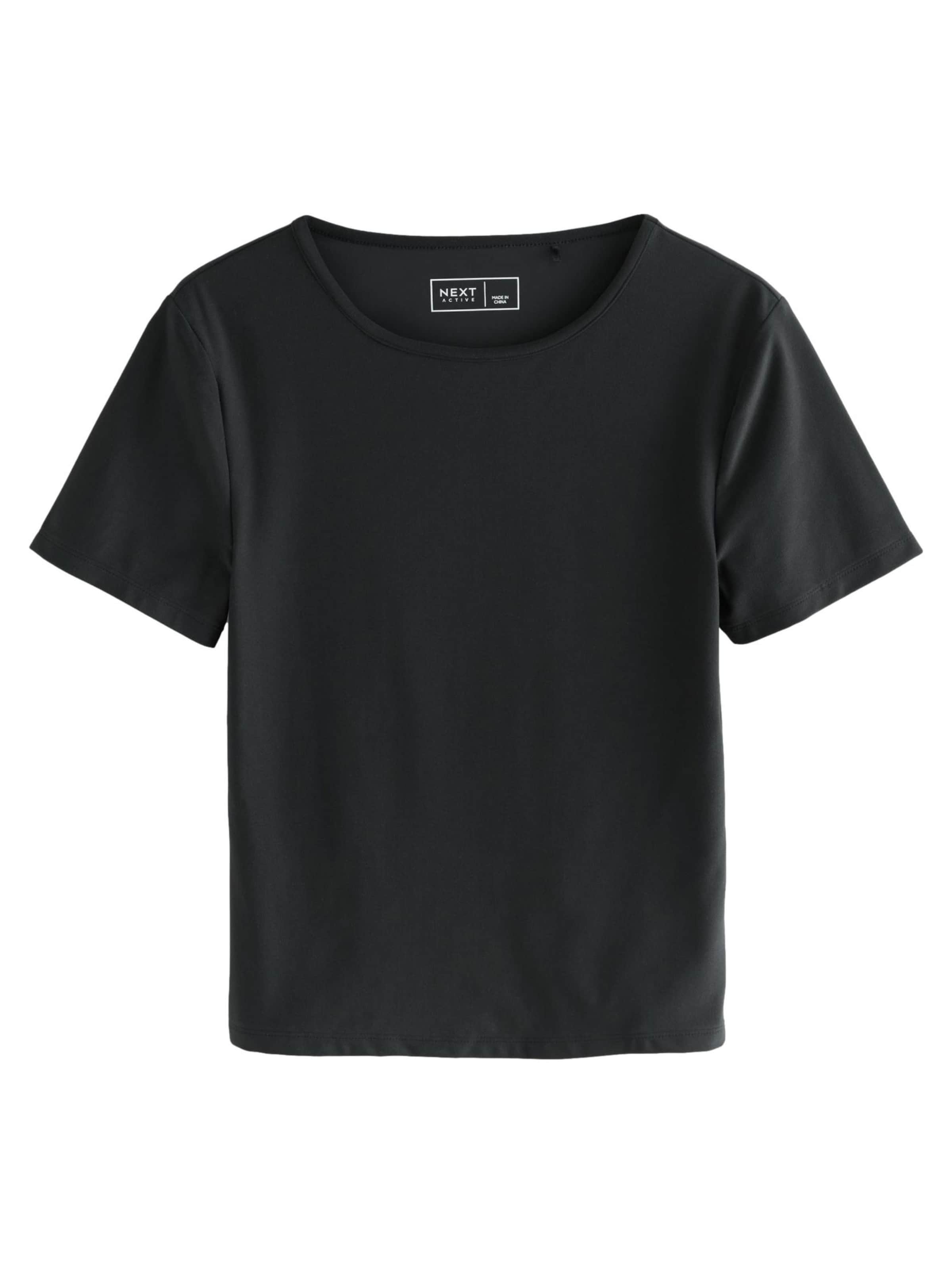 Next Shirt 'Active Ultimate' in Zwart: voorkant