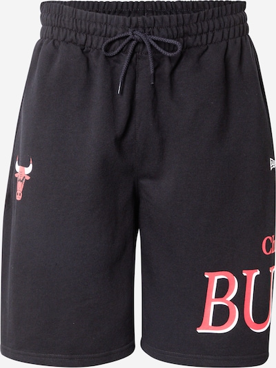 NEW ERA Hlače 'NBA TEAM CHIBUL' u crvena / crna / bijela, Pregled proizvoda