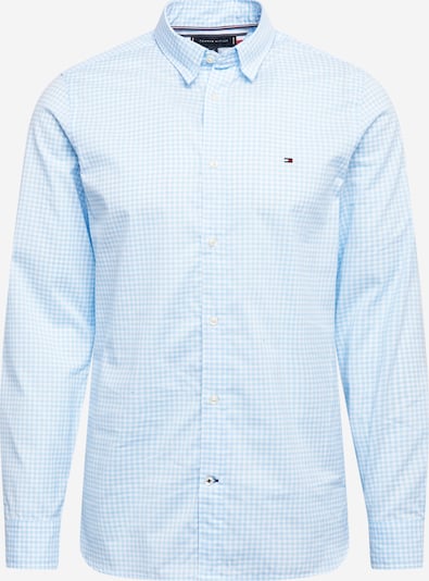 TOMMY HILFIGER Hemd in hellblau / weiß, Produktansicht
