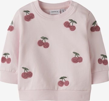 Felpa 'NBFFAIRY' di NAME IT in rosa: frontale