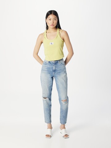 Calvin Klein Jeans Top in Gelb
