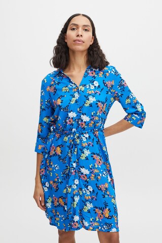 b.young - Vestido camisero 'Joella' en azul: frente