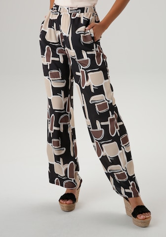 Aniston SELECTED Loose fit Pants in Mixed colors: front