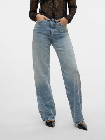 VERO MODA Baggy Jeans 'Tessa' in Blauw: voorkant