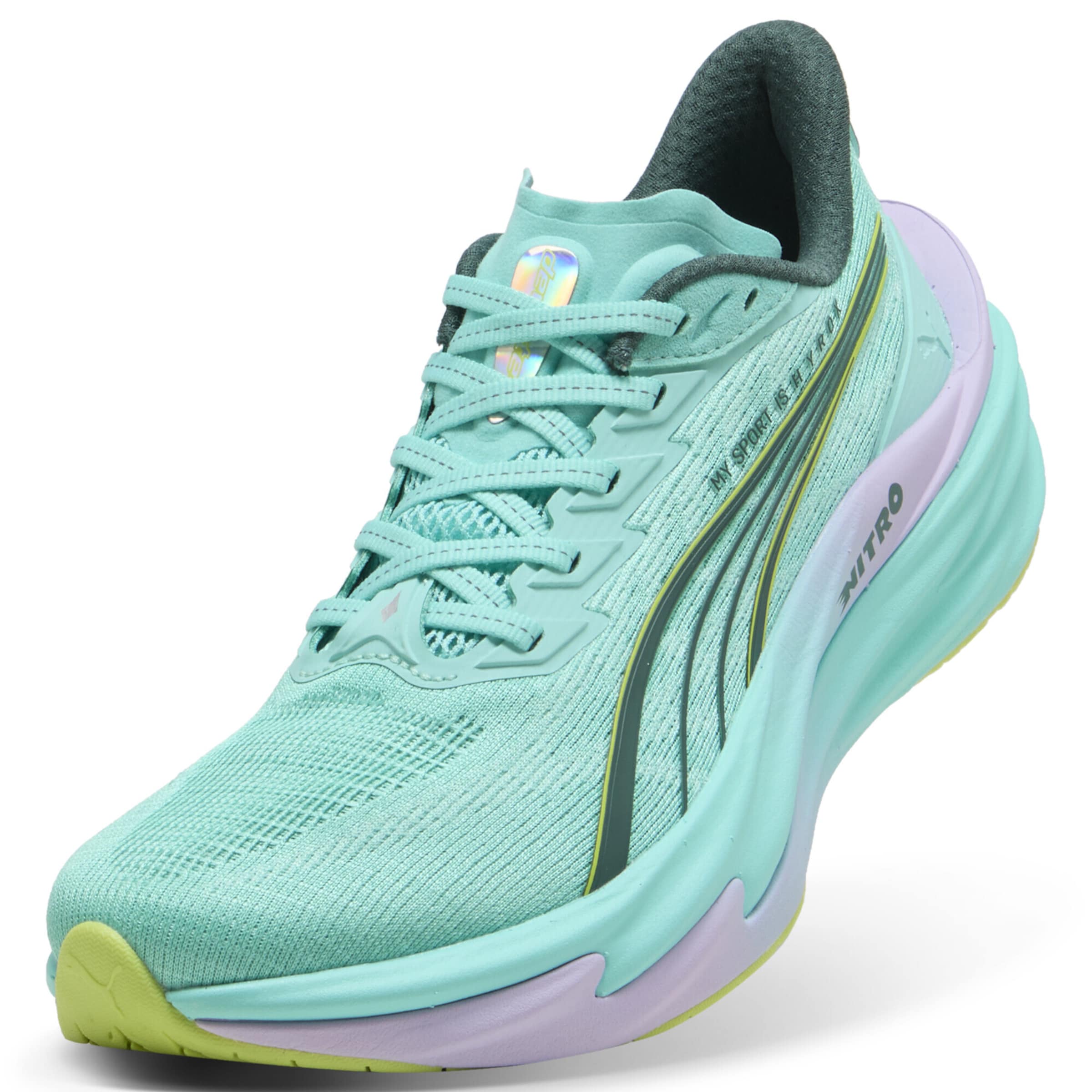 PUMA Running shoe 'Puma x Hyrox Deviate NITRO™ 4' in Green