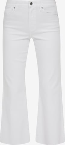 Bootcut Jean s.Oliver en blanc : devant