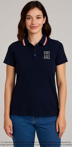 TOMMY HILFIGER Poloshirt XXL in Blau: Vorderseite