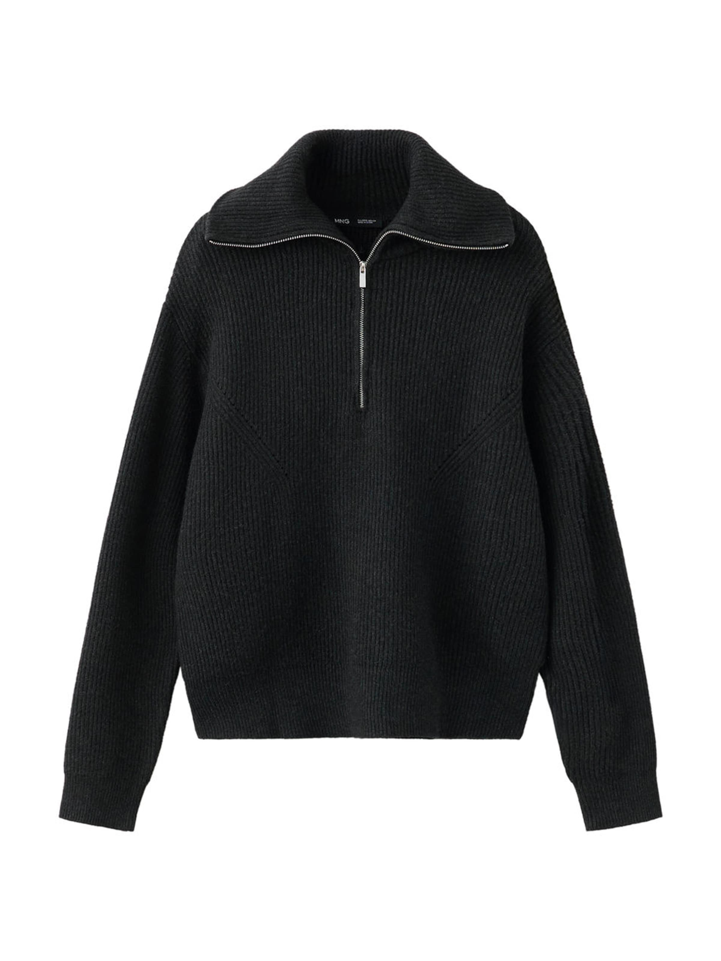 MANGO Sweater 'RIZUS' in Grey: front